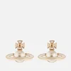 Vivienne Westwood Women's Iris Bas Relief Earrings - Gold Pearl White - Image 1
