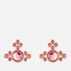 Vivienne Westwood Women's Brucella Bas Relief Earrings - Pink Gold Rose - Image 1
