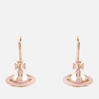 Vivienne Westwood Women's Iris Orb Earrings - Pink Gold Pearl Pale Pink