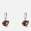 Vivienne Westwood Women's Orla Drop Earrings - Rhodium Crystal Red - Image 1