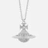 Vivienne Westwood Women's Minnie Orb Pendant - Rhodium Crystal - Image 1