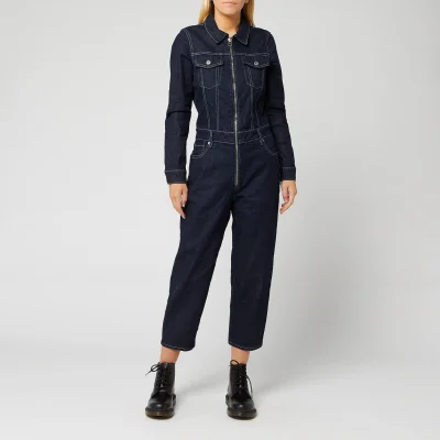 Levi's Women's Made and Crafted Western Boiler Suit - Raw Indigo