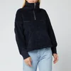 Levi's Women's Made and Crafted Sherpa Track Popover - Navy Peony - Image 1