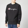 Champion Men's Big Script Sweatshirt - Black - Image 1