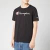 Champion Men's Big Script Crew Neck T-Shirt - Black - Image 1