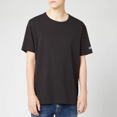 Champion Men's Sleeve Logo T-Shirt - Black