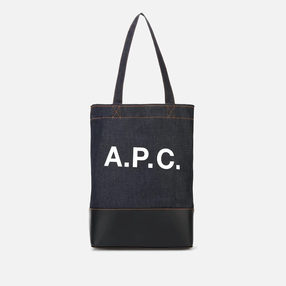 A.P.C. Women's Axelle Tote Bag - Dark Navy Image 1