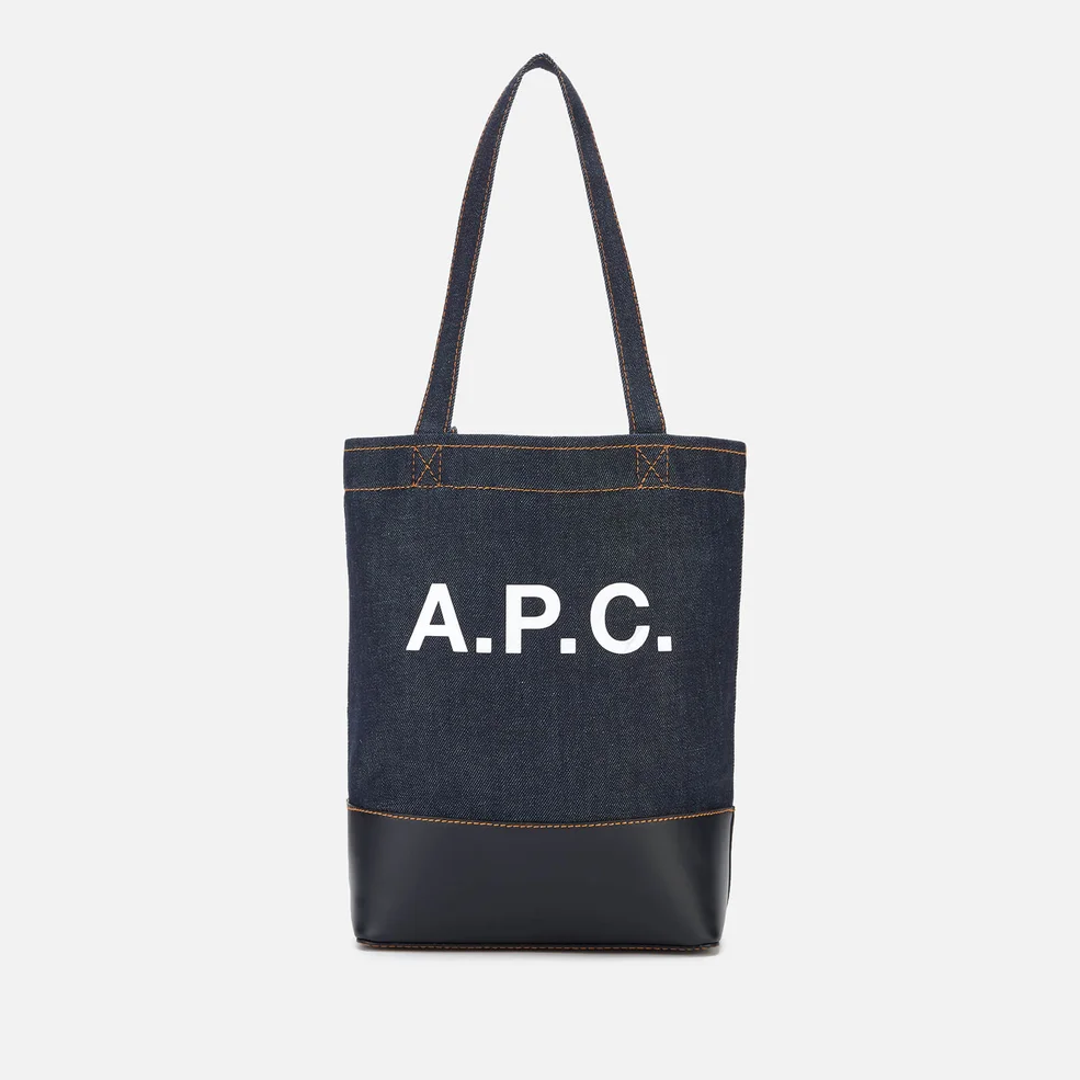 A.P.C. Women's Mini Axelle Tote Bag - Dark Navy Image 1
