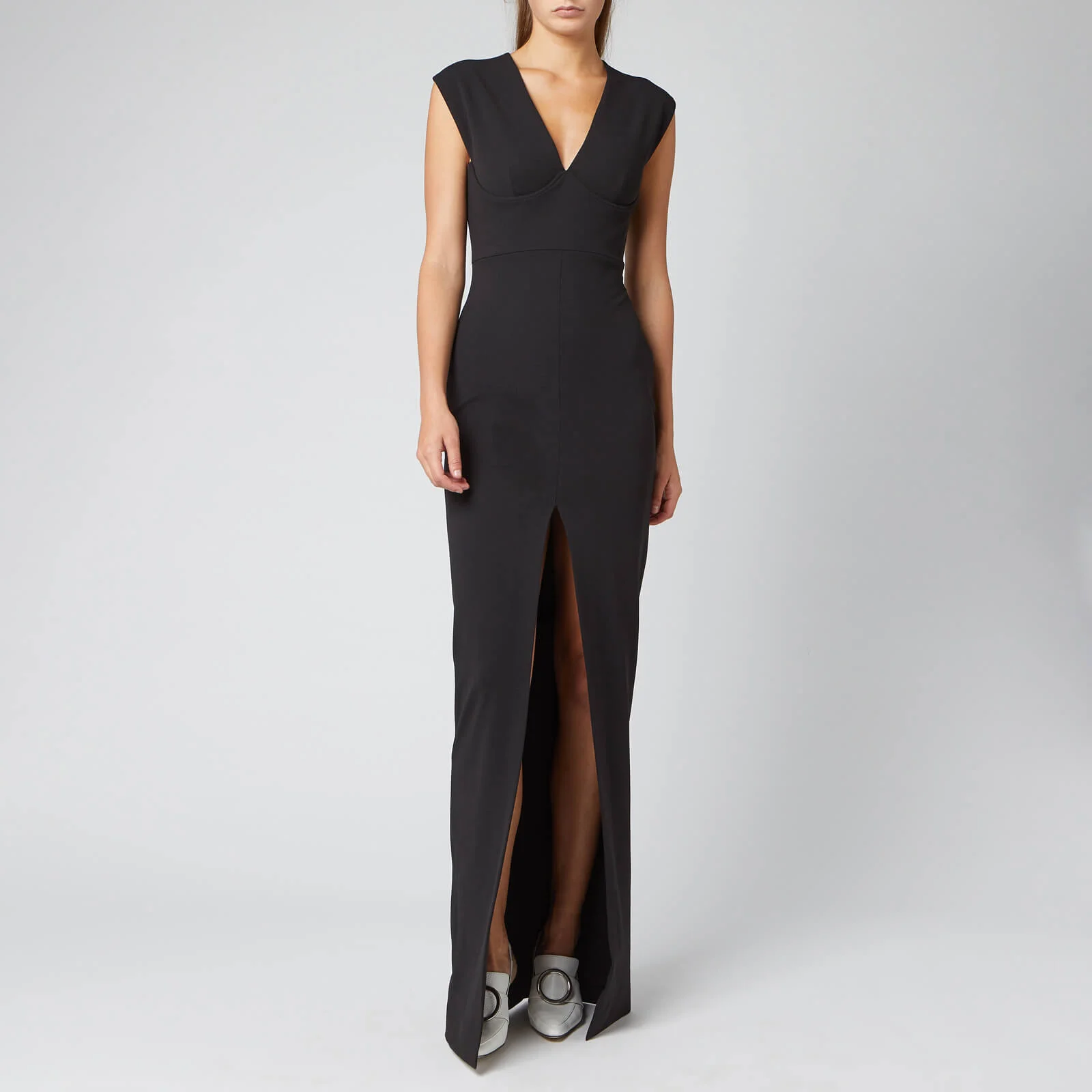 Solace London Women's Ziva Maxi Dress - Black Image 1