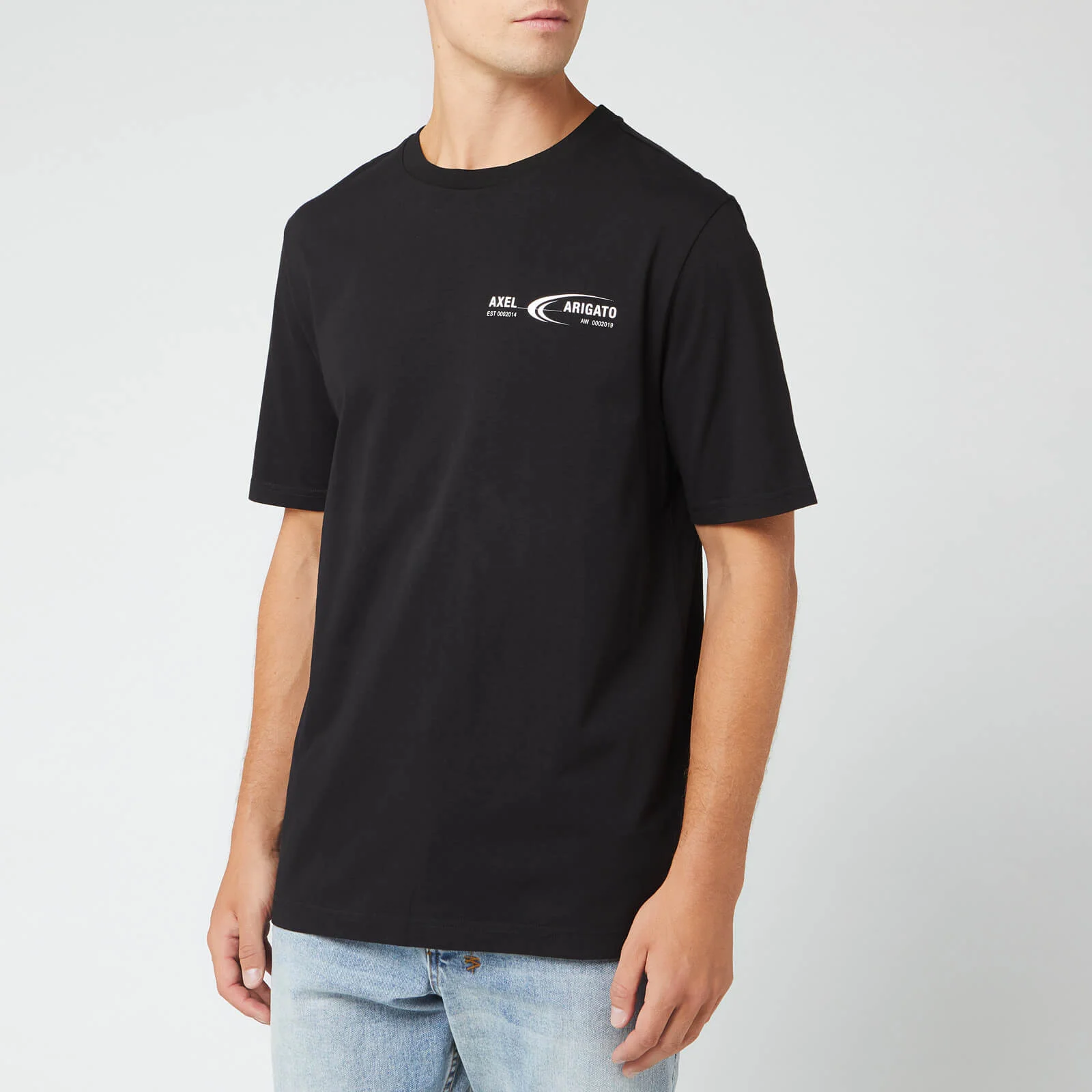 Axel Arigato Men's Future T-Shirt - Black Image 1