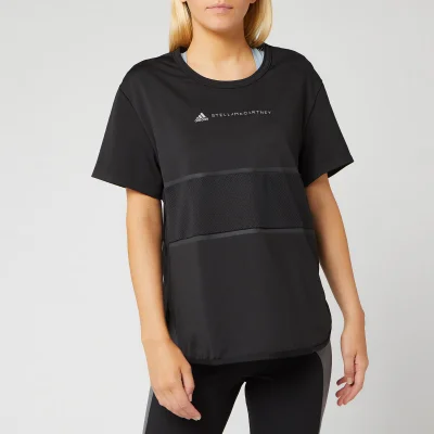 adidas by Stella McCartney Women's Run Loose Short Sleeve T-Shirt - Black