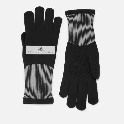 adidas by Stella McCartney Women's Run Knitted Gloves - Black