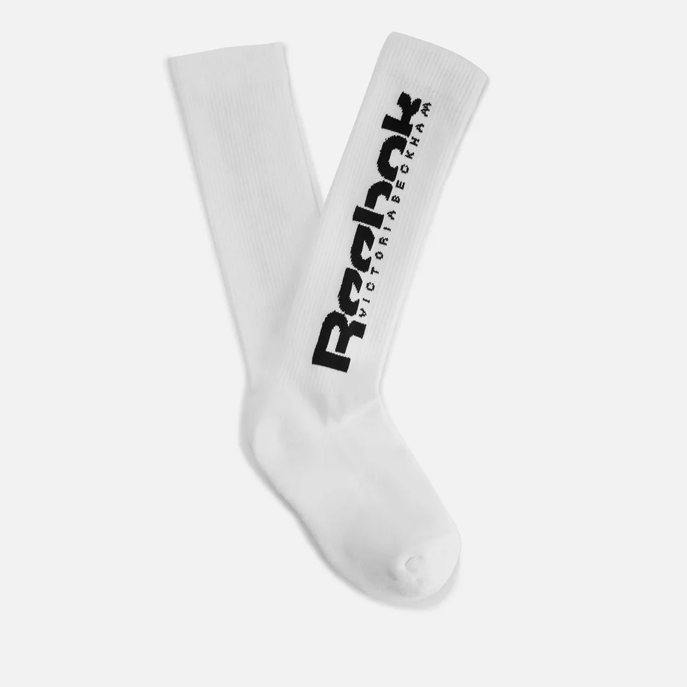 Reebok X Victoria Beckham Women's Basketball Socks - White Image 1