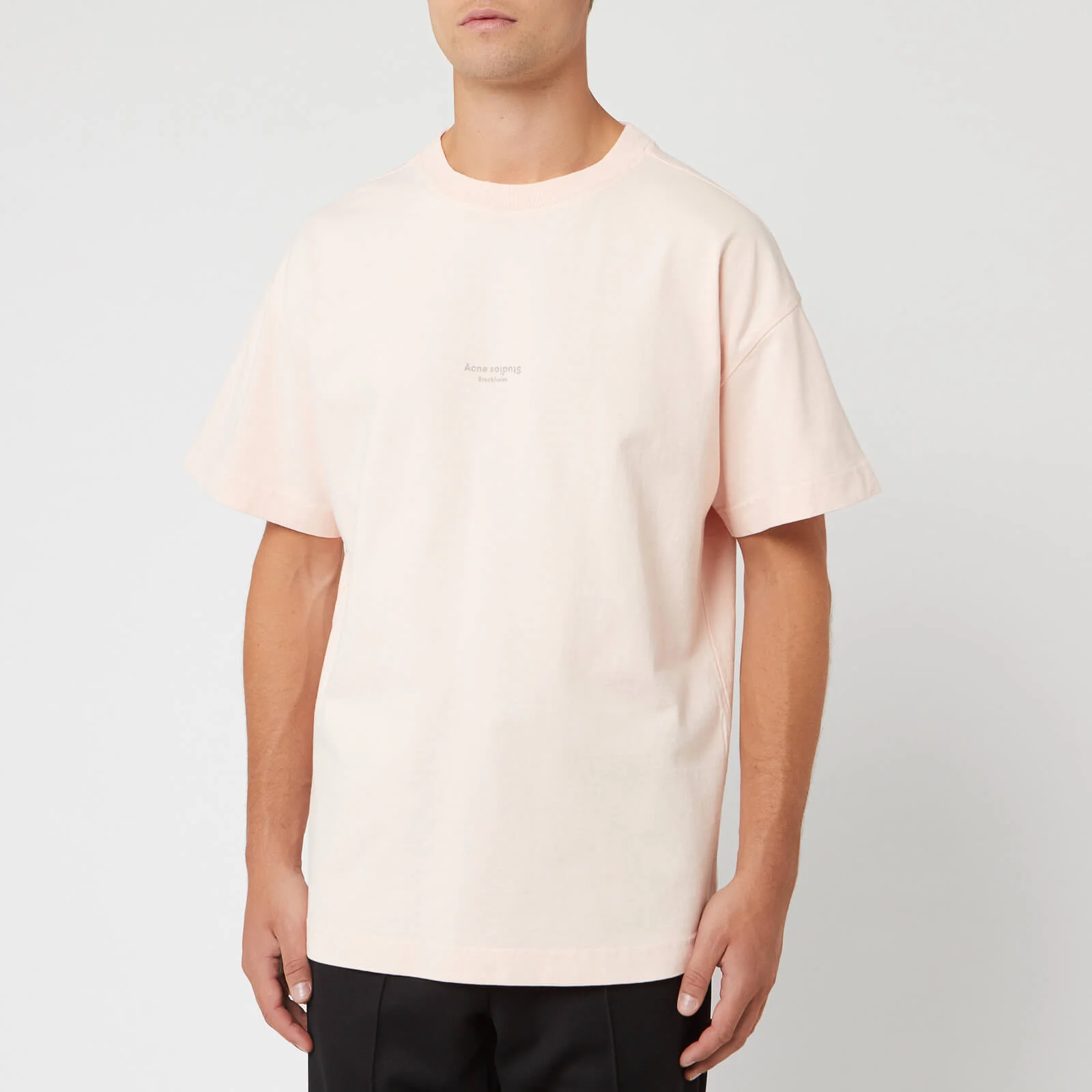 Acne Studios Men's Jaxon T-Shirt - Dusty Pink Image 1