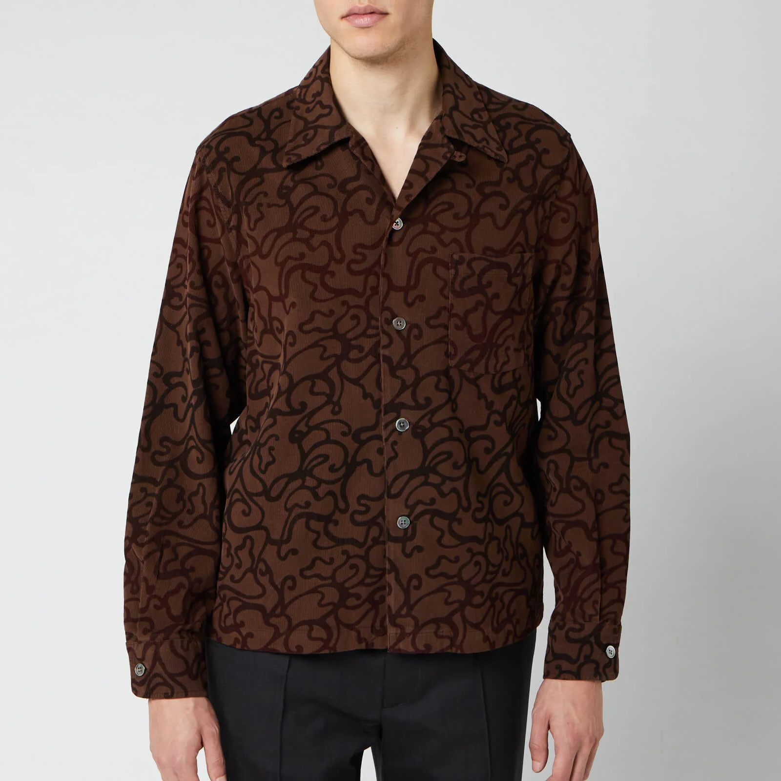 Our Legacy Men's PX Evening Shirt - Swirl Print Image 1
