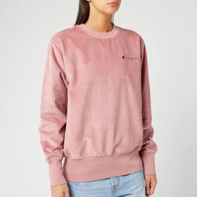 Champion Women's Cord Sweatshirt - Pink