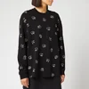 McQ Alexander McQueen Women's Pleat Back Sweatshirt - Darkest Black - Image 1