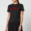 Y-3 Women's Yohji Letters Short Sleeve T-Shirt - Black - Image 1
