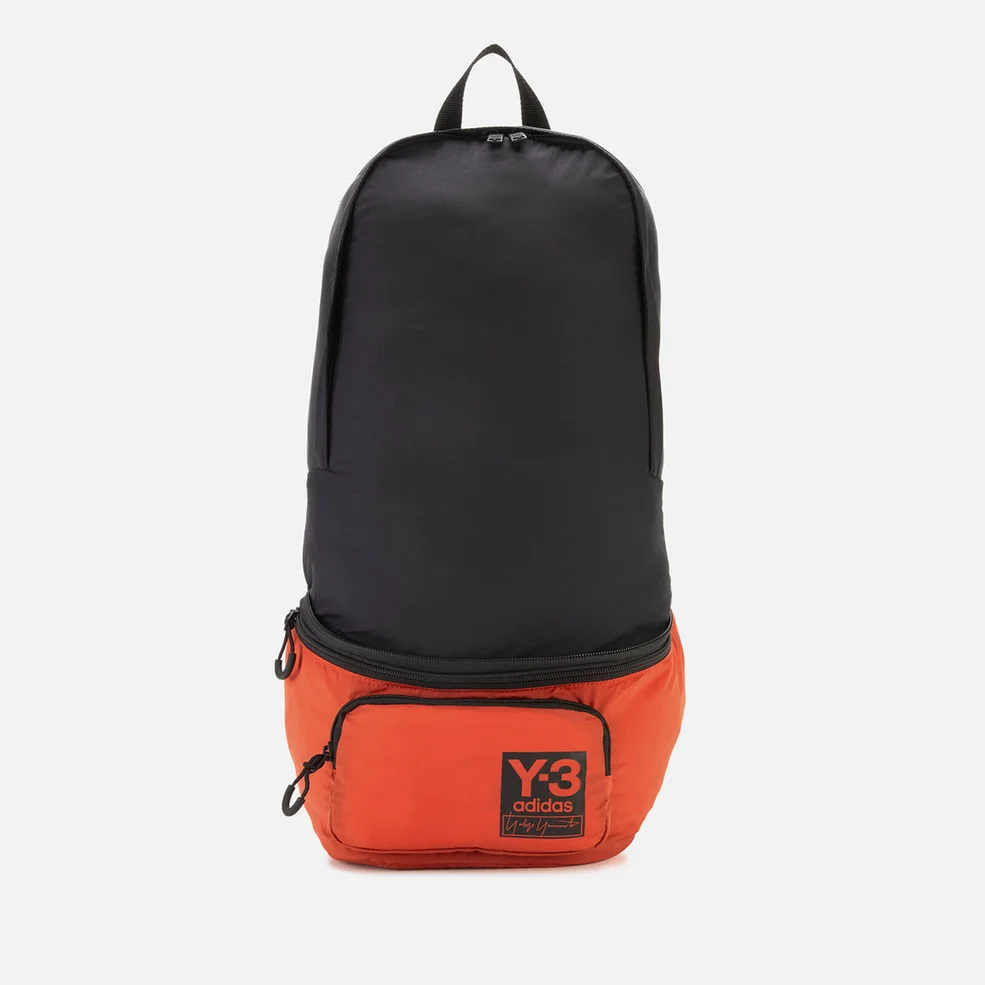 Y-3 Men's Packable Backpack - Icon Orange Image 1