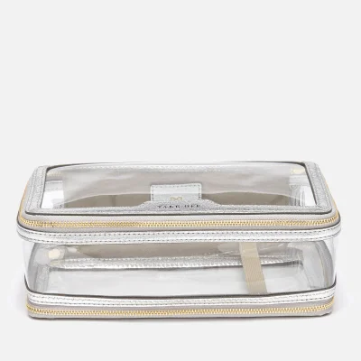 Anya Hindmarch Women's Inflight Perspex Cosmetics Case - Clear