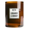 L:A BRUKET Large Coriander Scented Candle 260g - Image 1