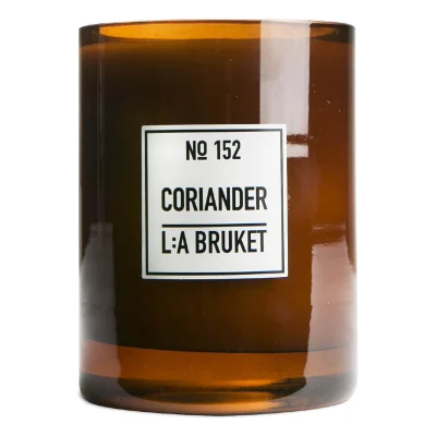 L:A BRUKET Large Coriander Scented Candle 260g