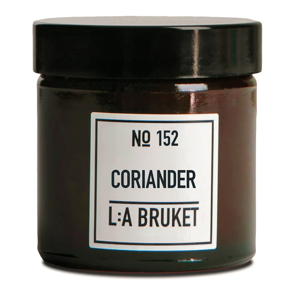 L:A BRUKET Small Coriander Scented Candle 50g Image 1
