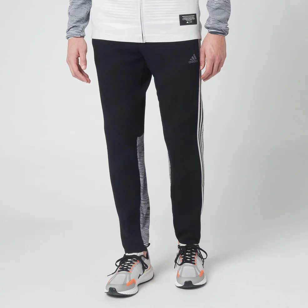 adidas X Missoni Men's Astro Pants - Black/White/Dark Grey Image 1