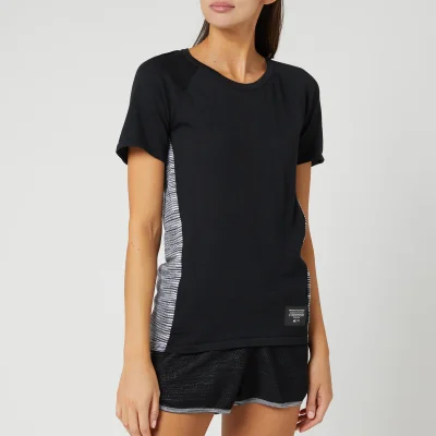 adidas X Missoni Women's C.R.U Short Sleeve T-Shirt - Black/Dark Grey/White