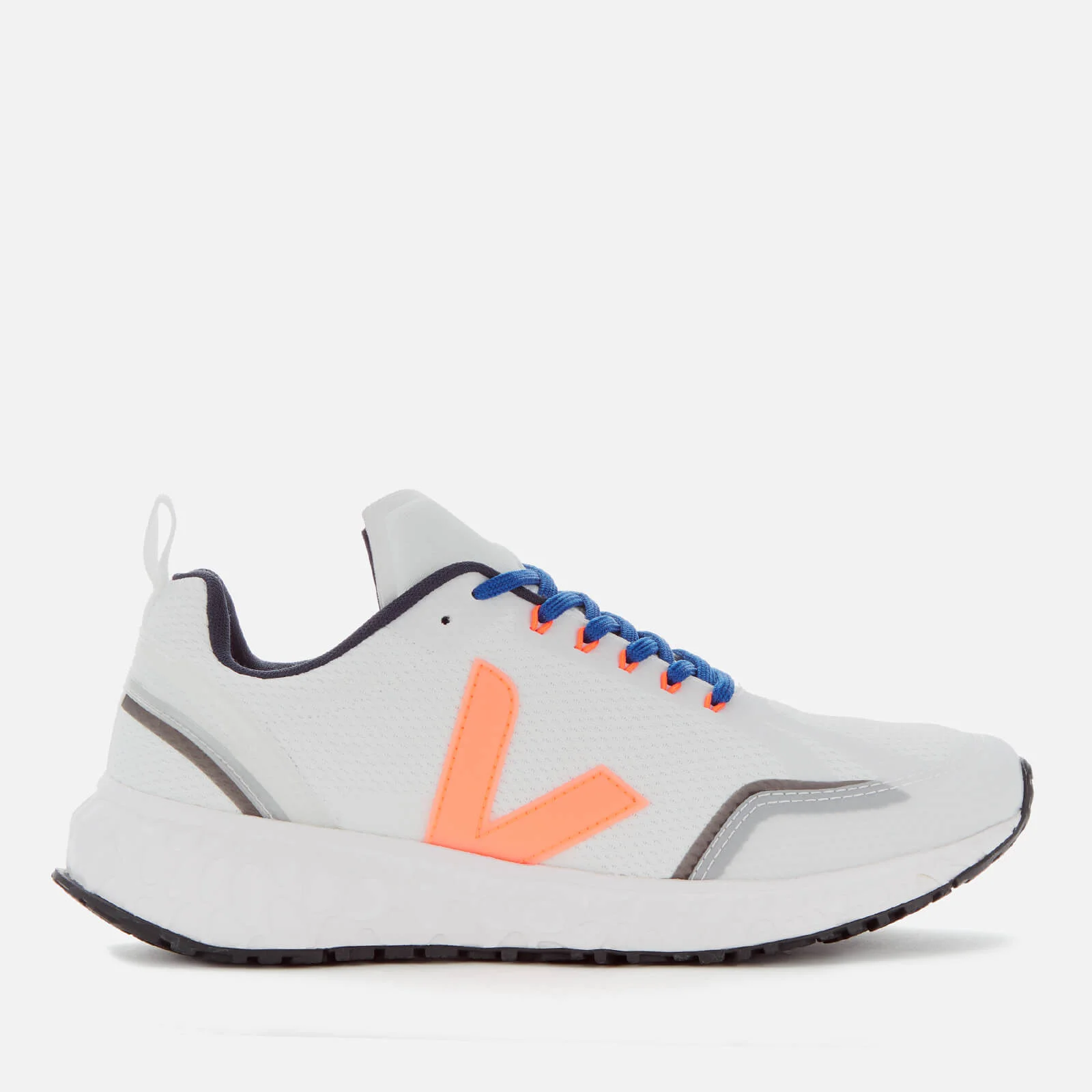 Veja Men's The Condor Running Shoes - White/Orange Image 1