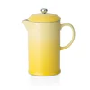 Le Creuset Stoneware Cafetiere Coffee Press - Soleil Yellow - Image 1
