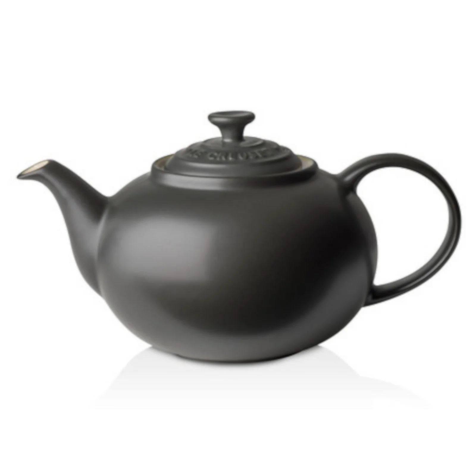 Le Creuset Stoneware Classic Teapot - Satin Black Image 1
