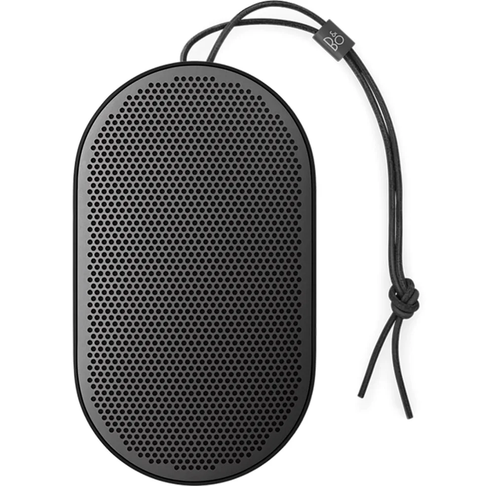 Bang & Olufsen BeoPlay P2 Portable Splash-Resistant Bluetooth Speaker - Black Image 1