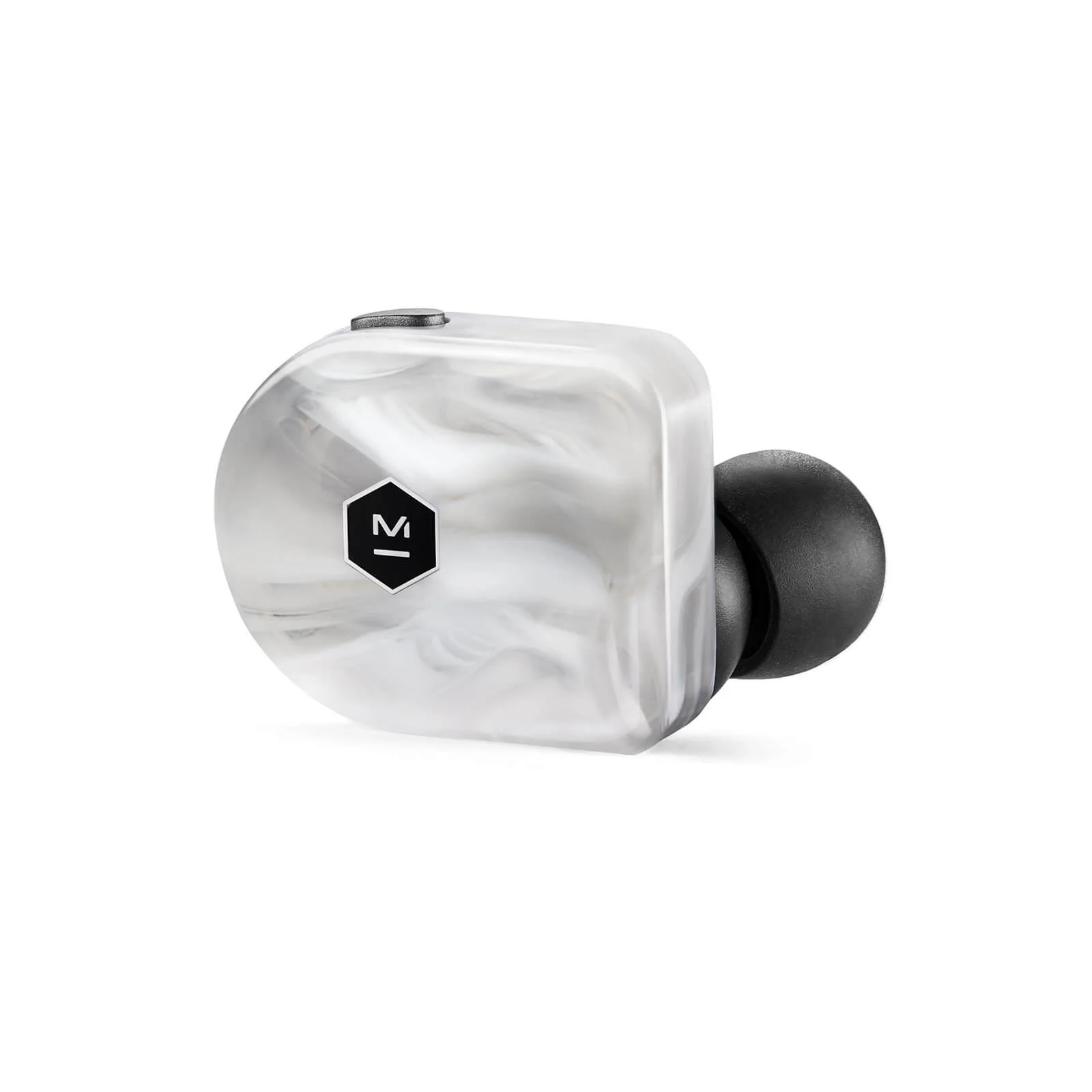 Master & Dynamic MW07 True Wireless Earphones - White Marble Image 1