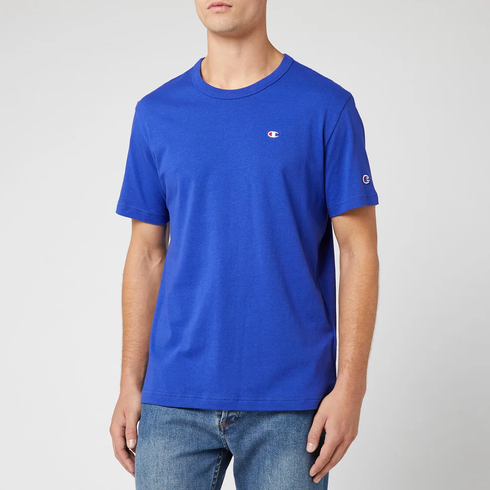 Champion Men's Crew Neck T-Shirt - Blue Image 1