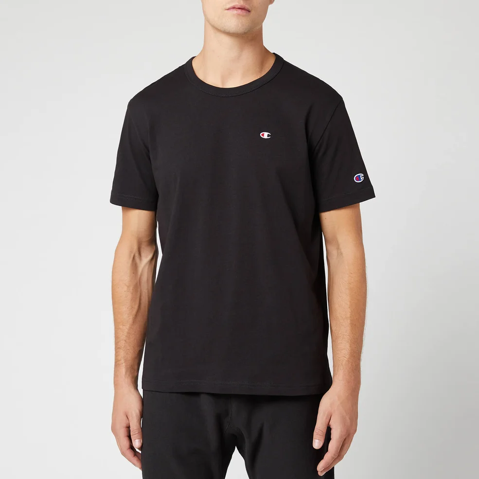 Champion Men's Crew Neck T-Shirt - Black Image 1