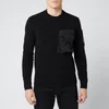 C.P. Company Men's Crew Knitted Jumper - Black - Image 1