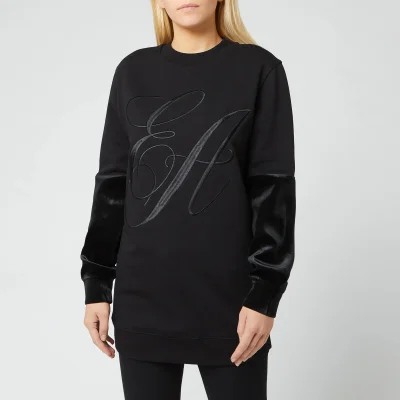 Emporio Armani Women's Logo Sweater - Black