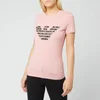 Emporio Armani Women's Eagle Logo T-Shirt - Pink - Image 1
