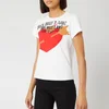 Helmut Lang Women's PZ Valentine Standard T-Shirt - Chalk White - Image 1