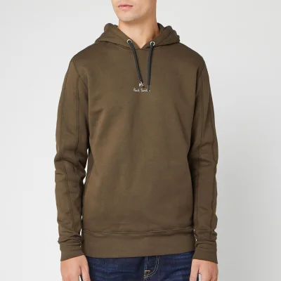 PS Paul Smith Men's Central Chest Logo Hoody - Green