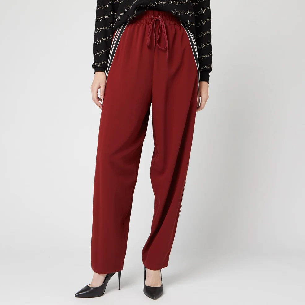 See By Chloé Women's Trackpants - Boyish Red Image 1