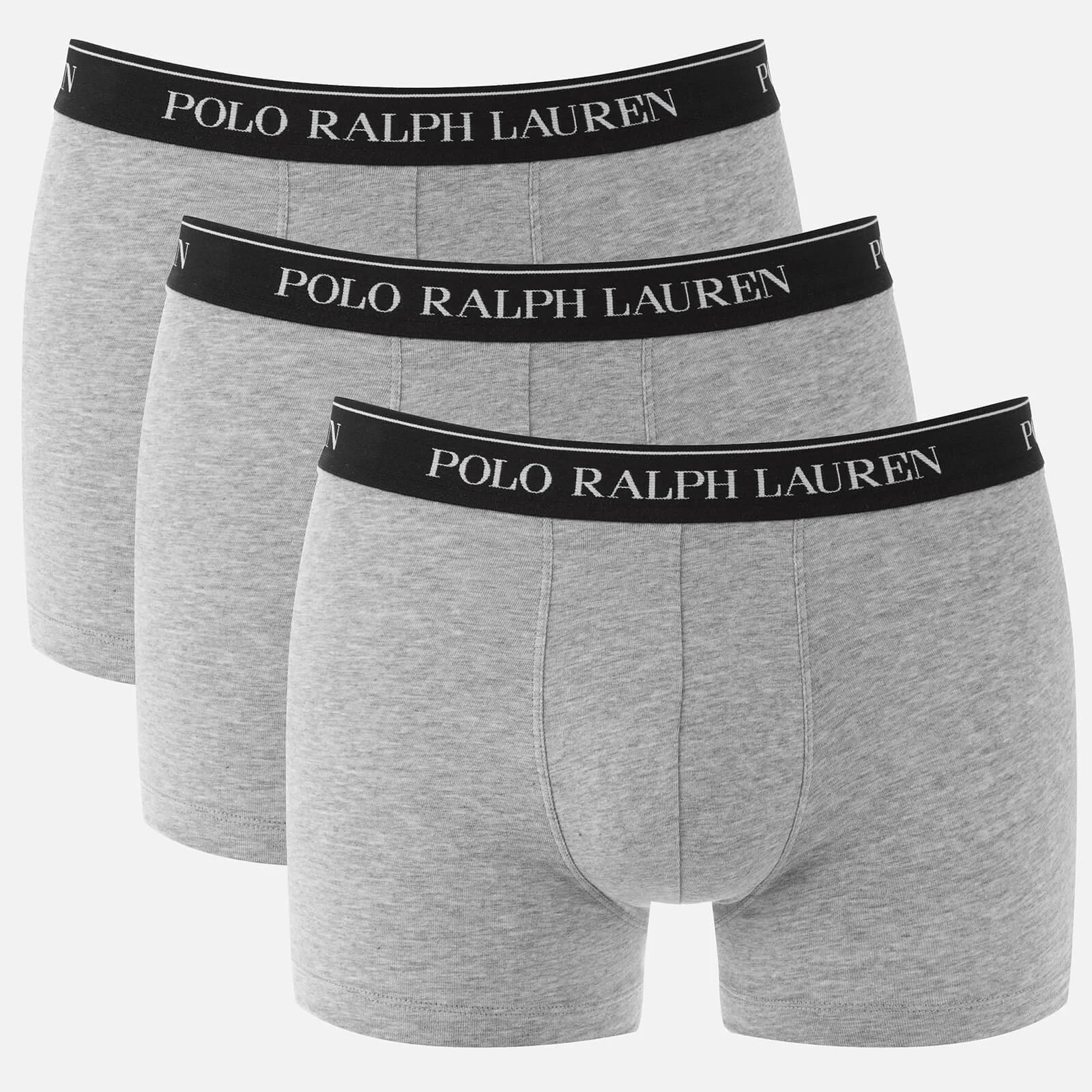Polo Ralph Lauren Men's 3-Pack Cotton Trunks - Andover Heather Image 1