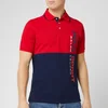 Polo Sport Ralph Lauren Men's Pique Vertical Logo Polo-Shirt - Red/Blue - Image 1