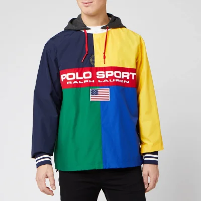 Polo Sport Ralph Lauren Men's Rugby Popover Shell Jacket - Multi