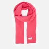 Ganni Women's Knitted Scarf - Hot Pink - Image 1