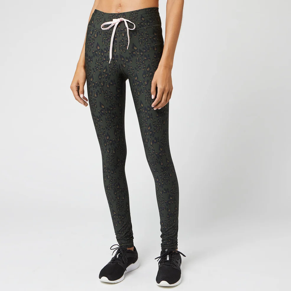 The Upside Women's Army Leopard Yoga Pants - Army Leopard Image 1