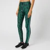 The Upside Women's Palm Leaf Yoga Pants - Navy/Green - Image 1