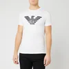 Emporio Armani Men's Large Eagle T-Shirt - White - Image 1