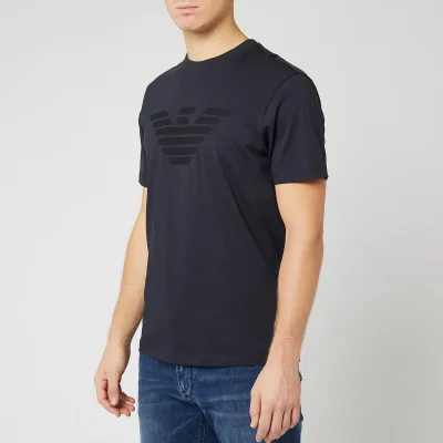 Emporio Armani Men's Sewn Eagle T-Shirt - Graphite